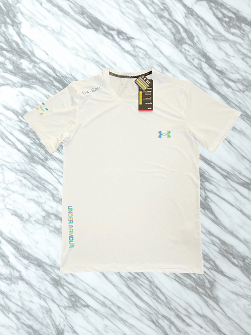 frosted white t-shirt