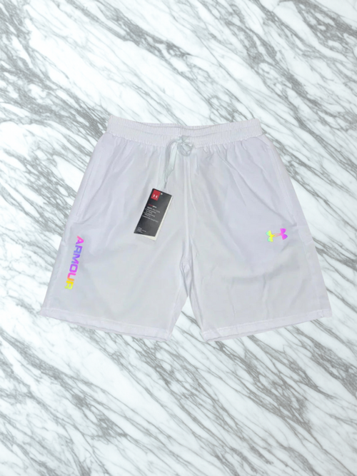 frosted white shorts