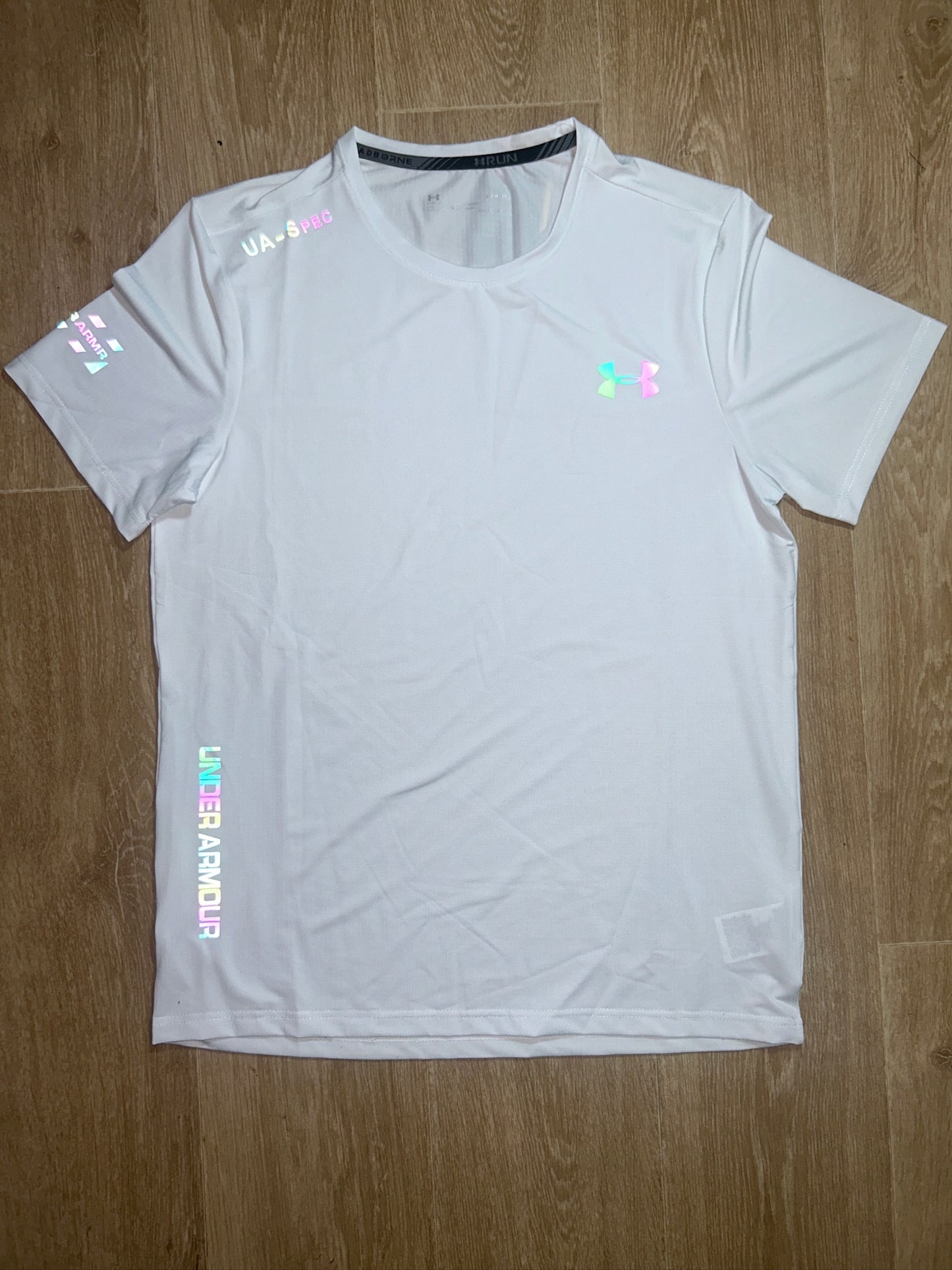 frosted white t-shirt