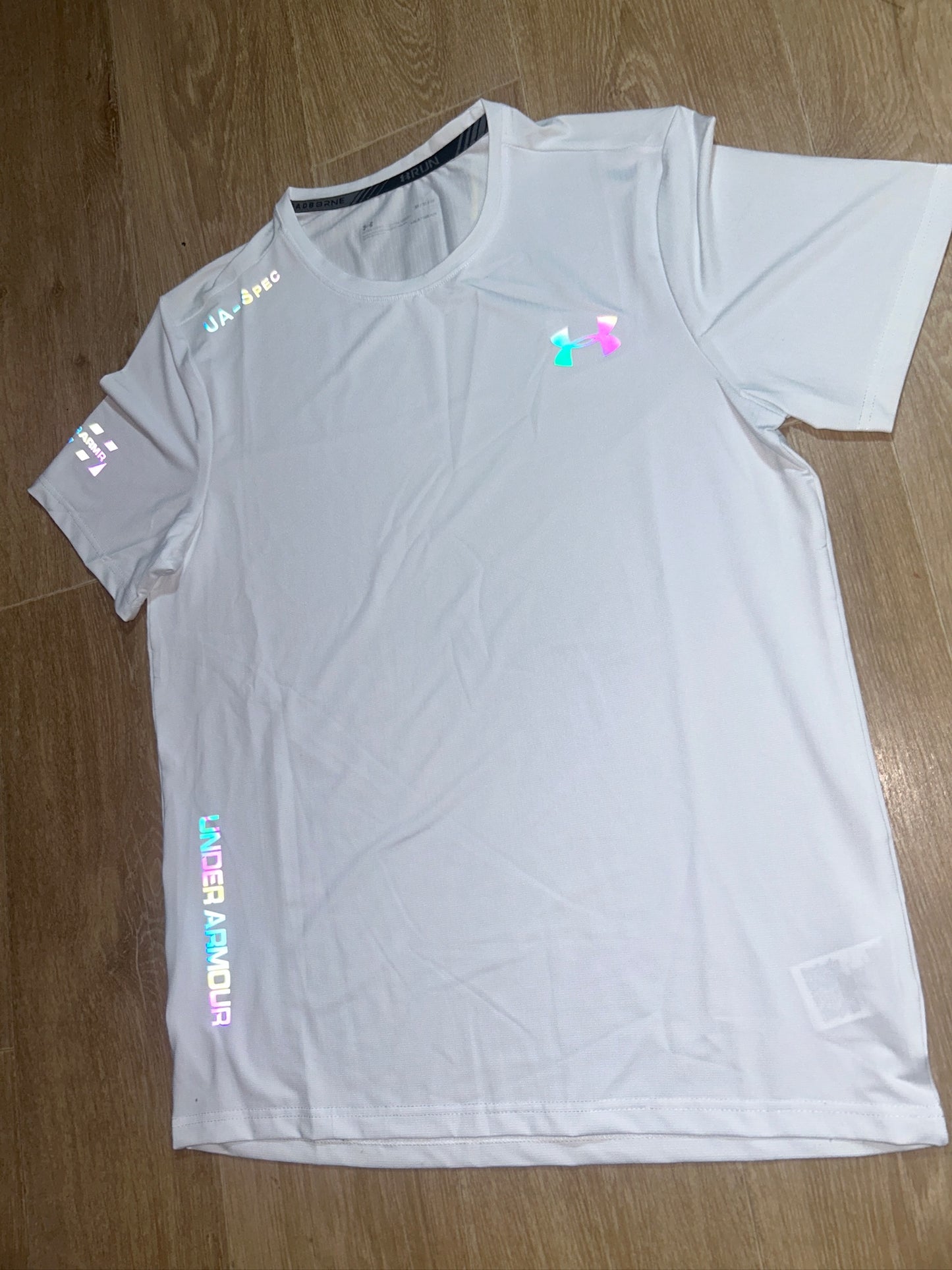 frosted white t-shirt
